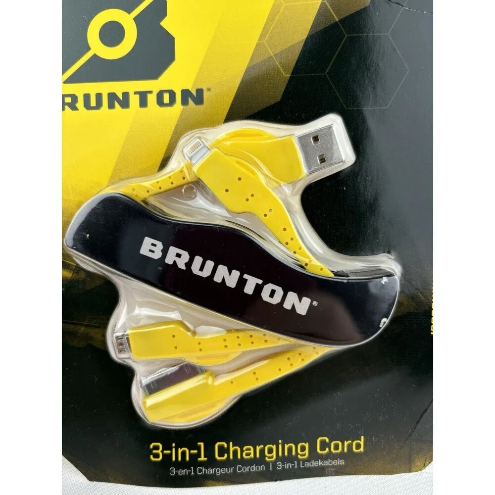 Brunton Power Knife 3 in 1 Charging Cord -‎ Weatherproof Flexible- New!